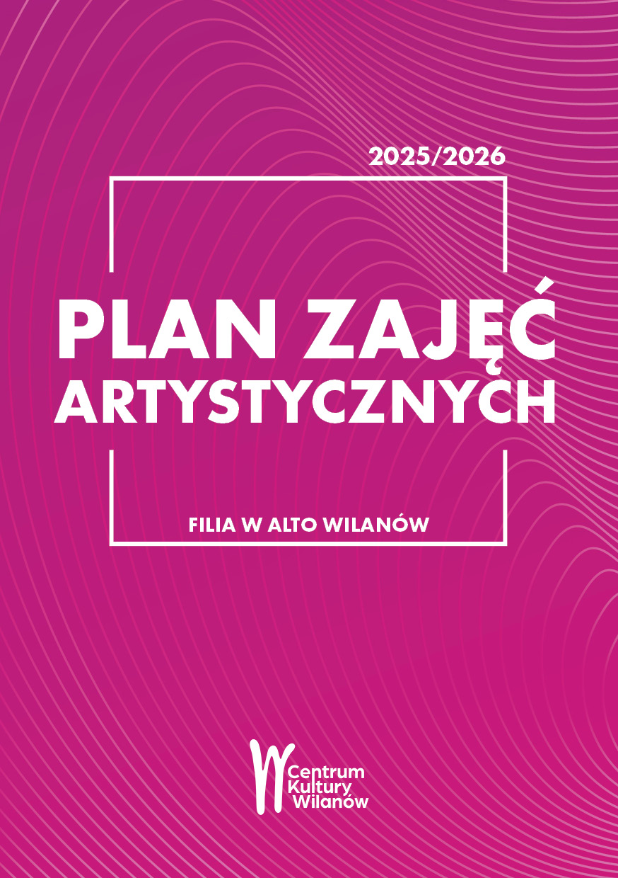 Okładka planu zajęć — Alto Wilanów