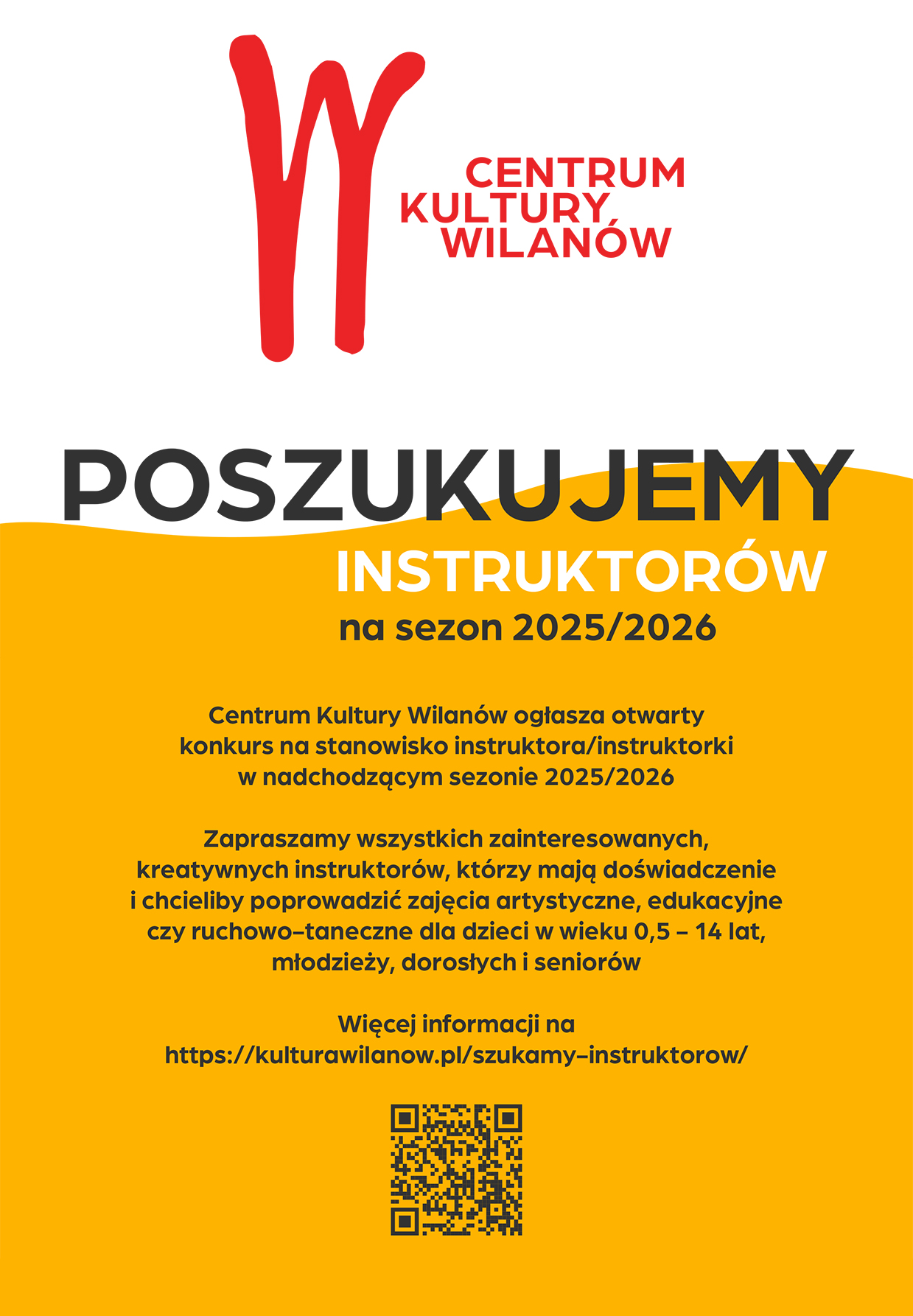 Szukamy instruktorów