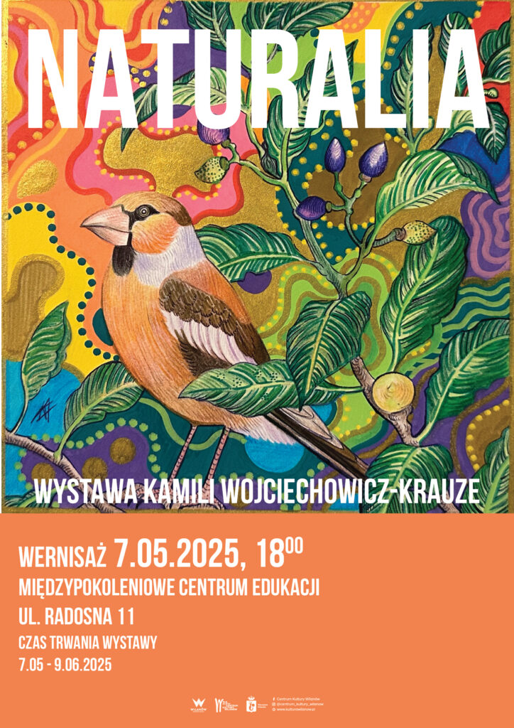 plakat wystawy naturalia