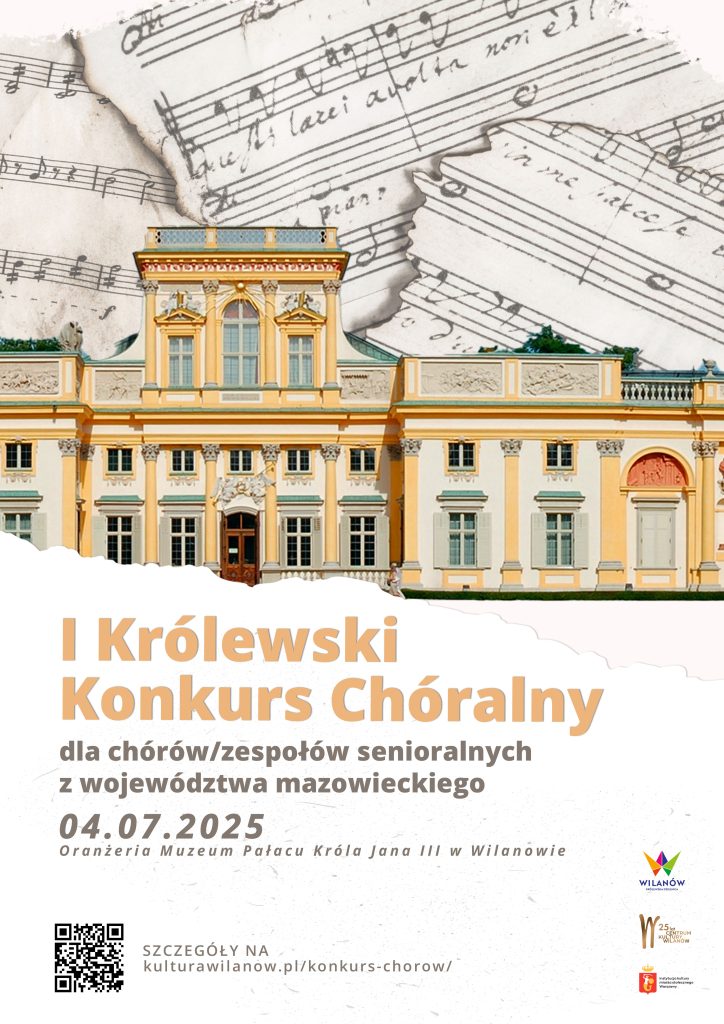 plakat na konkurs chórów
