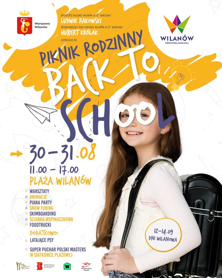 Plakat back to school