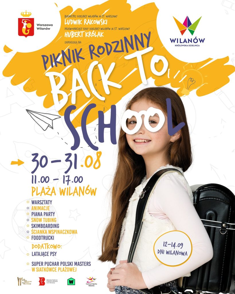 Plakat back to school