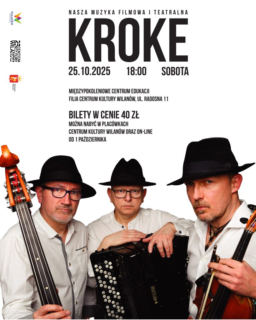 plakat na koncert Kroke
