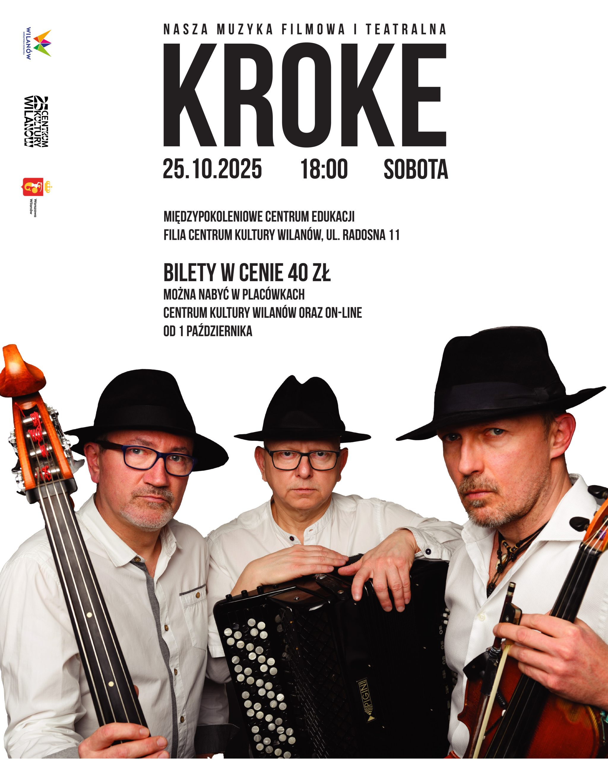 plakat na koncert Kroke