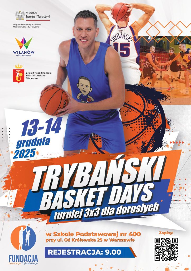 Trybański Basket Days - Turniej 3x3 dla dorosłych