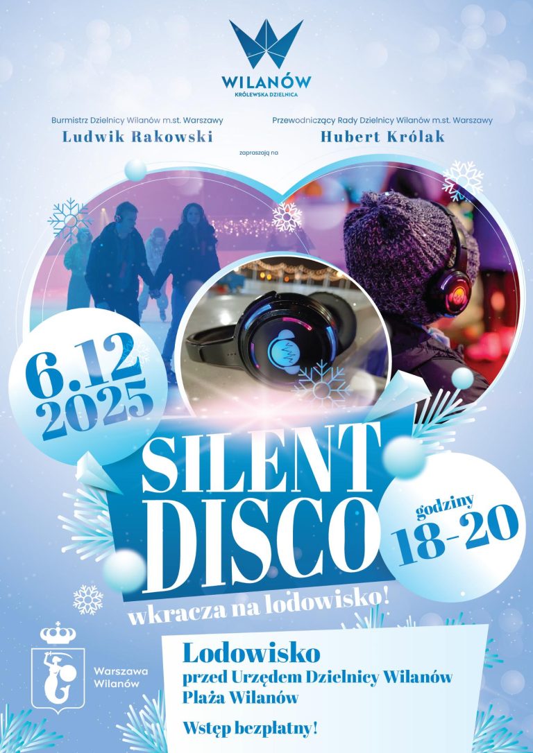 Silent Disco na lodzie na Plaży Wilanów