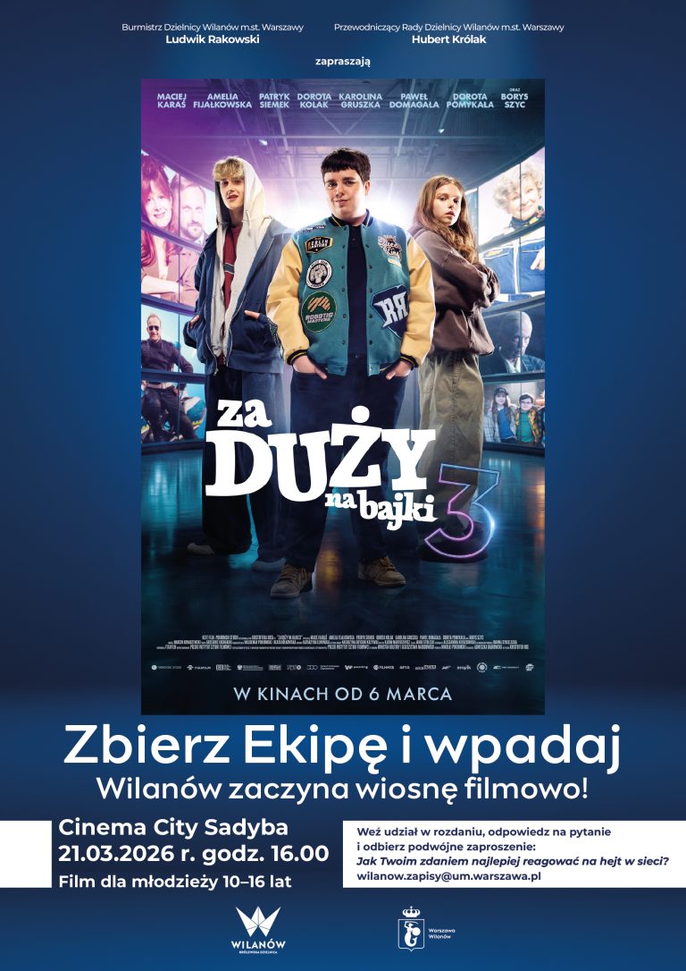 plakat na film "Za duży na bajki 3"
