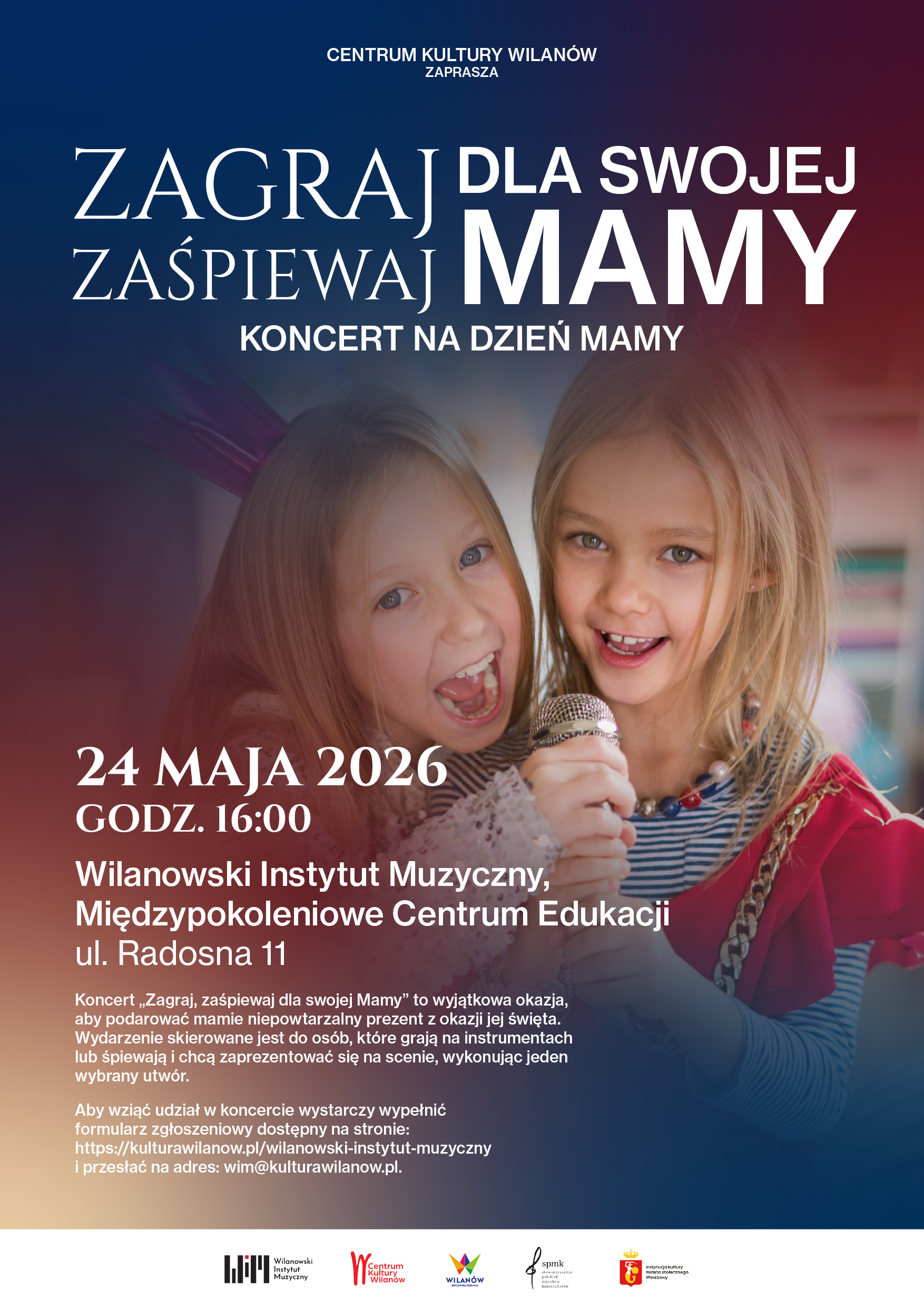 Zgraj, zaśpiewaj dla swojej mamy