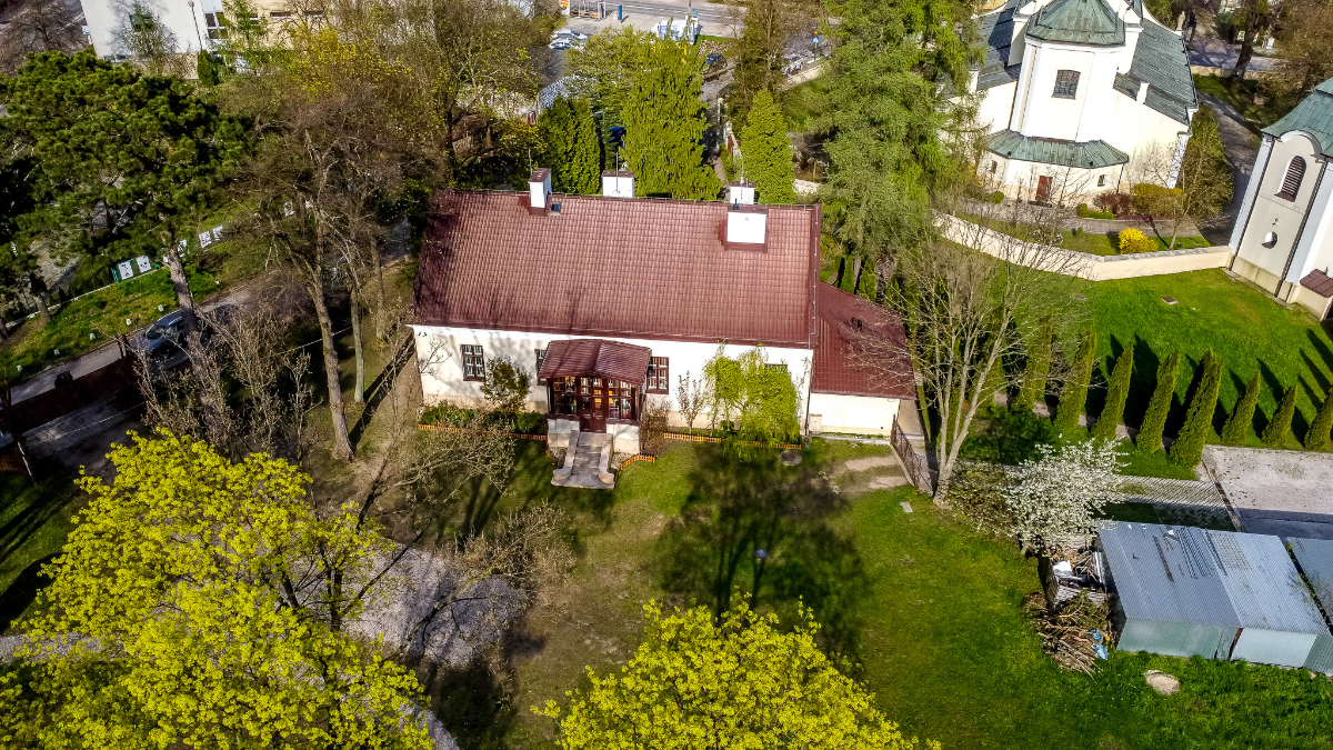 Widok z lotu ptaka — Dom Pracy Twórczej
