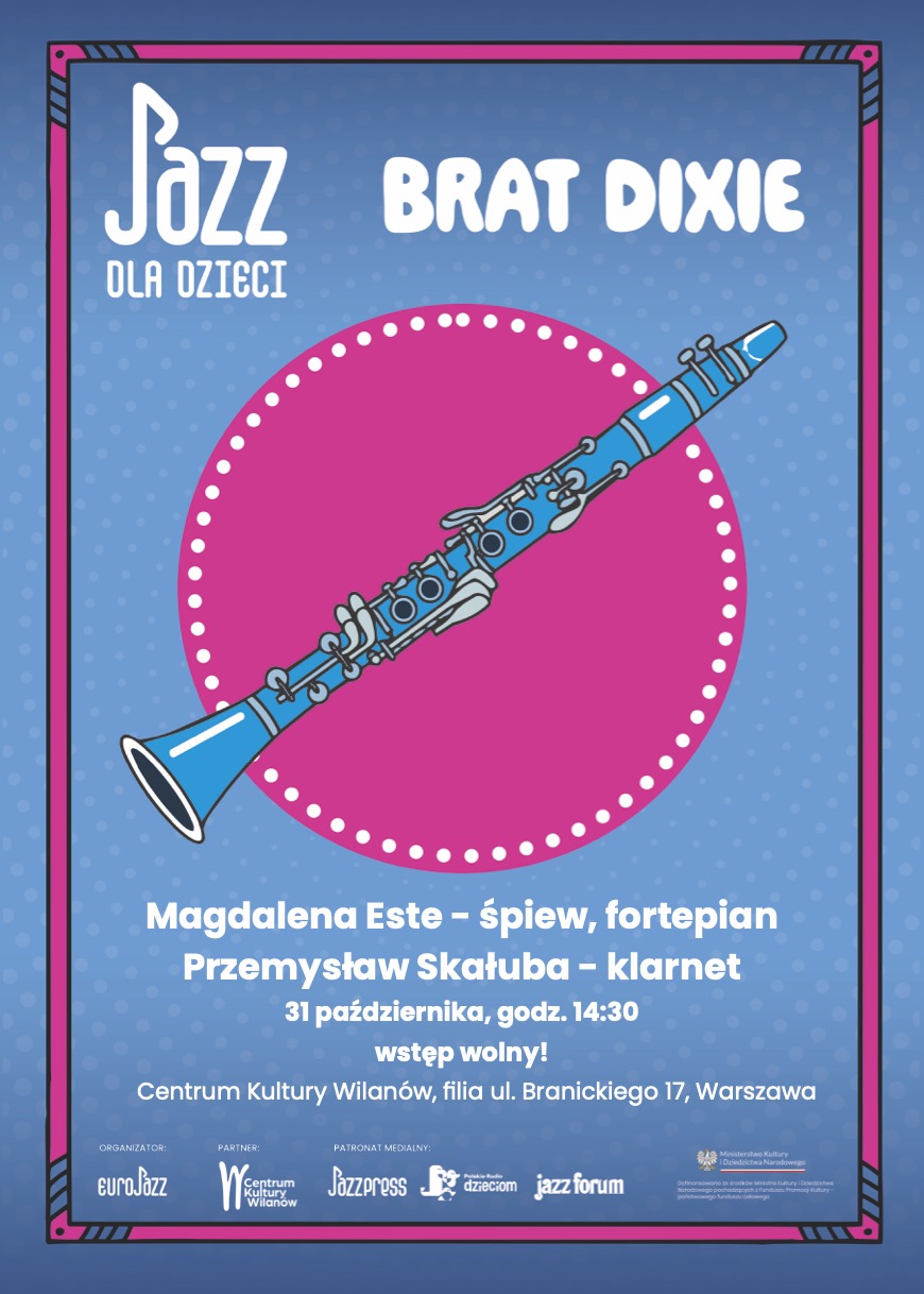 Jazz dla dzieci – warsztaty dla dzieci w wieku 4-9 lat