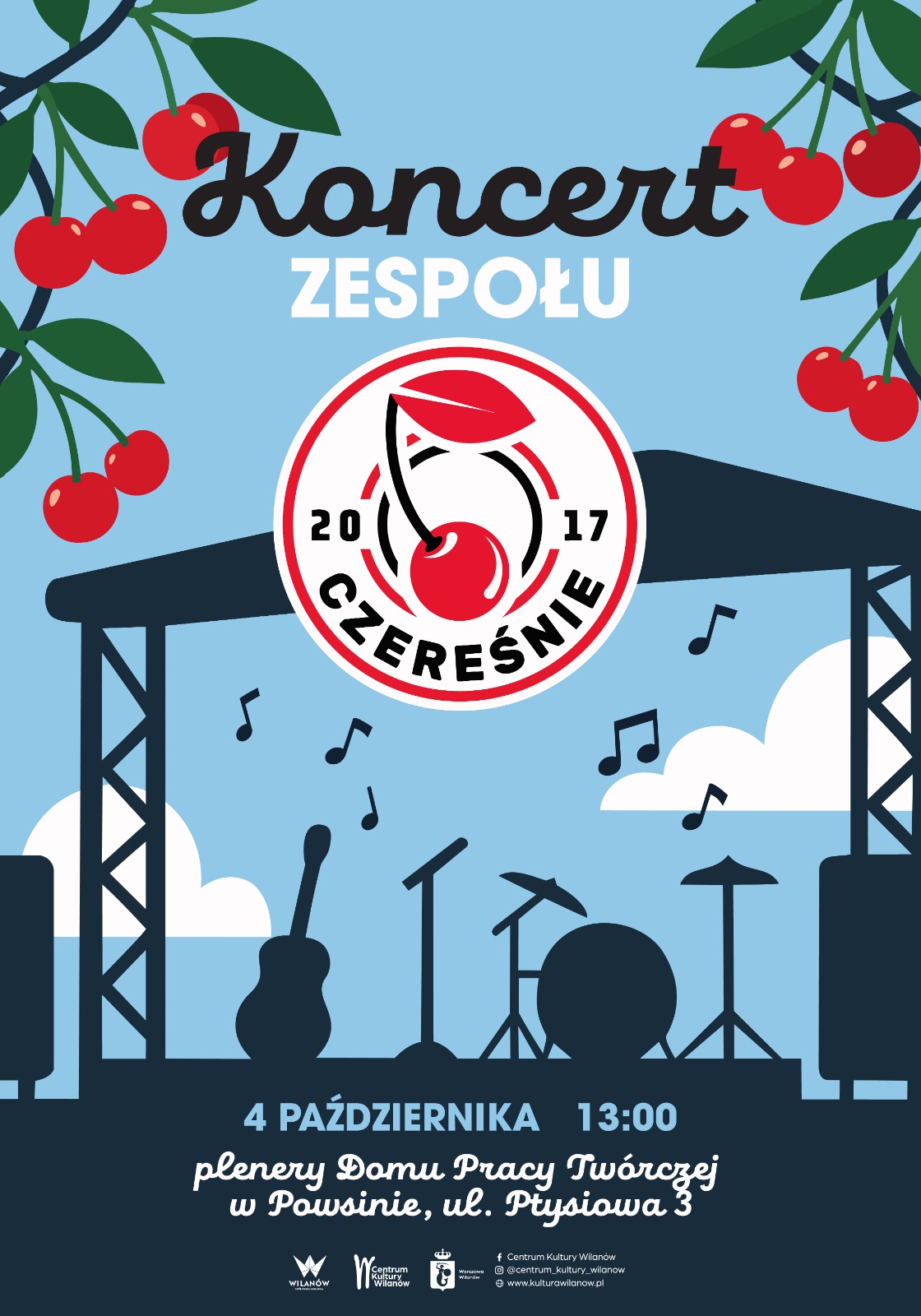 Koncert Zespołu Czereśnie na Powsińskim Dniu Dyni