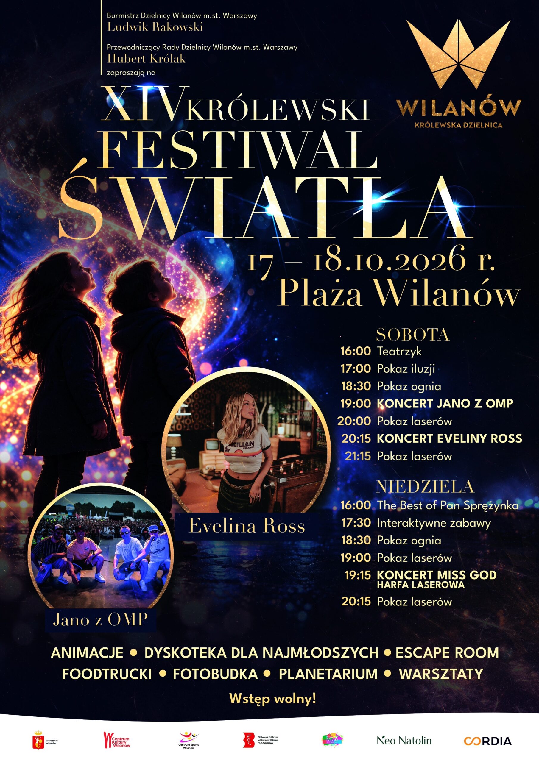 XIV Królewski Festiwal Światła