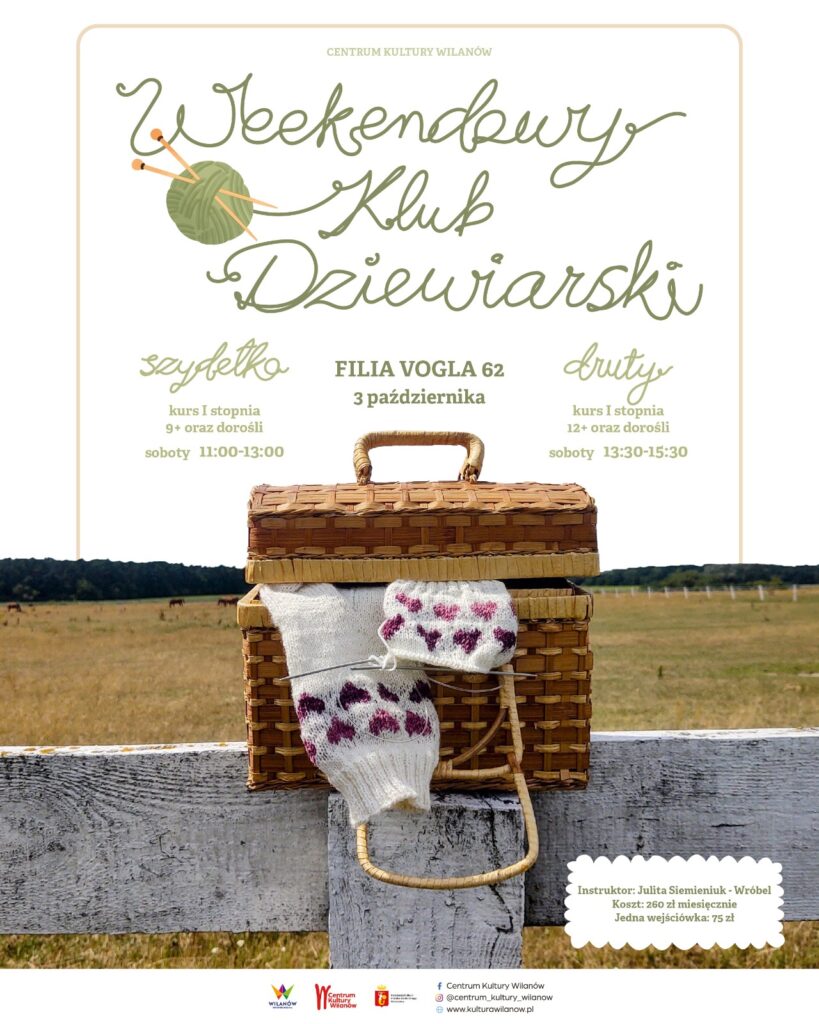 weekendowy klub dziewiarski