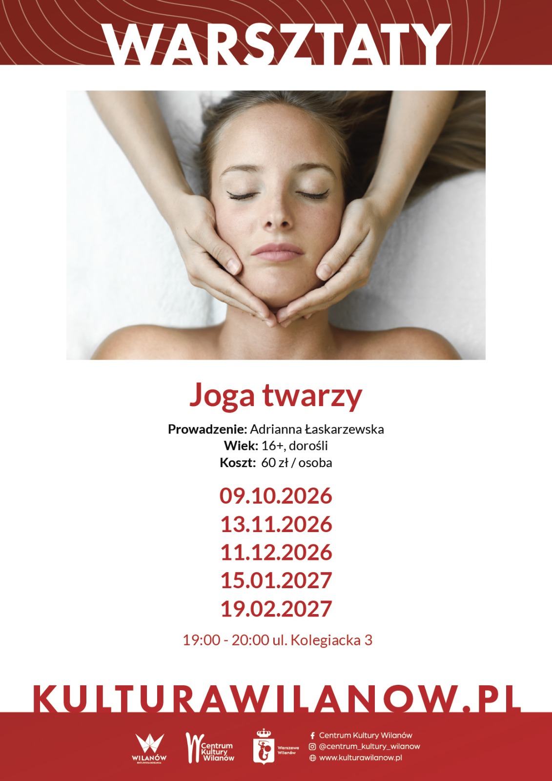 Joga twarzy – warsztaty dla dorosłych 