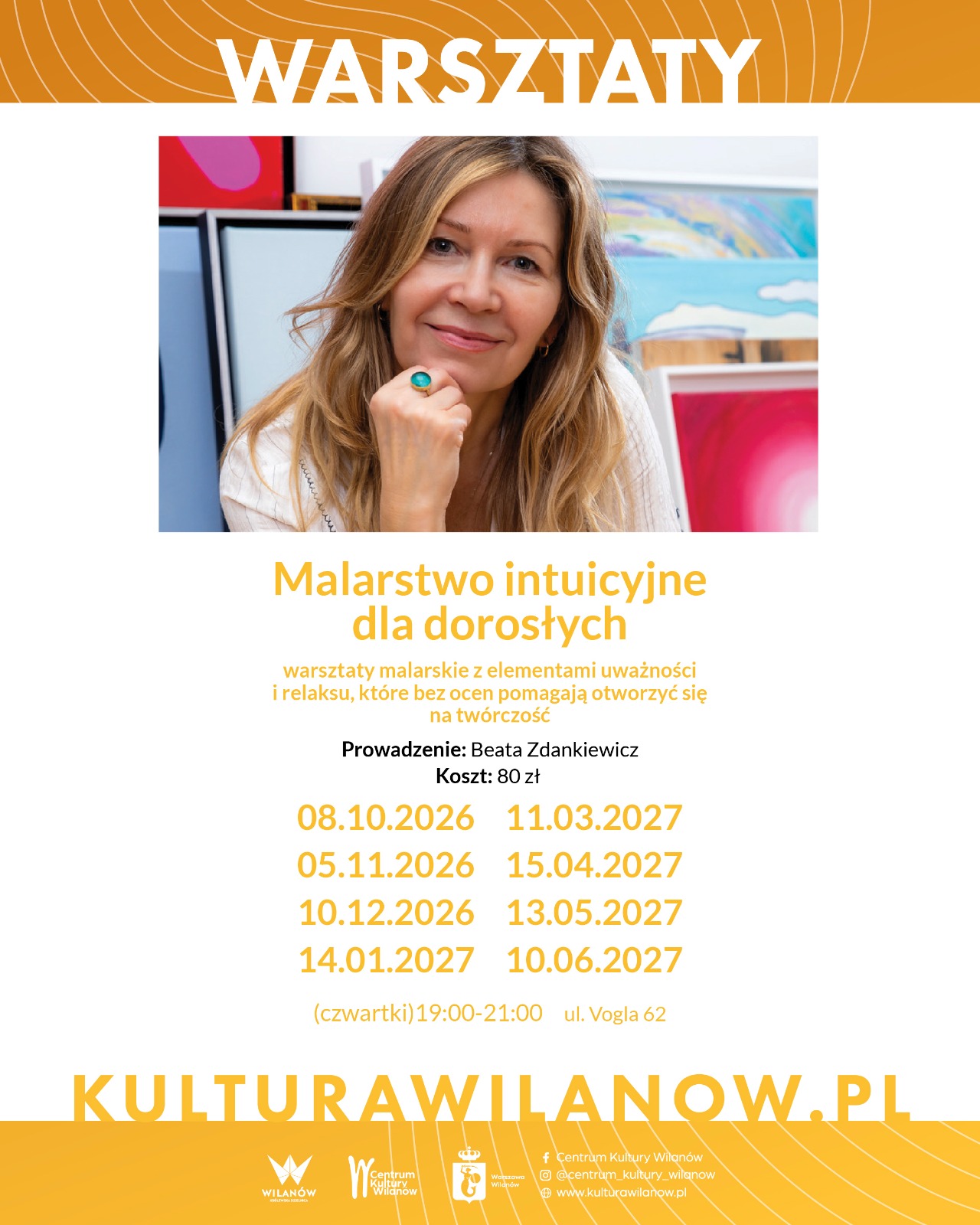 Malarstwo intuicyjne – motyw roślinny w sztuce – warsztaty dla dorosłych 