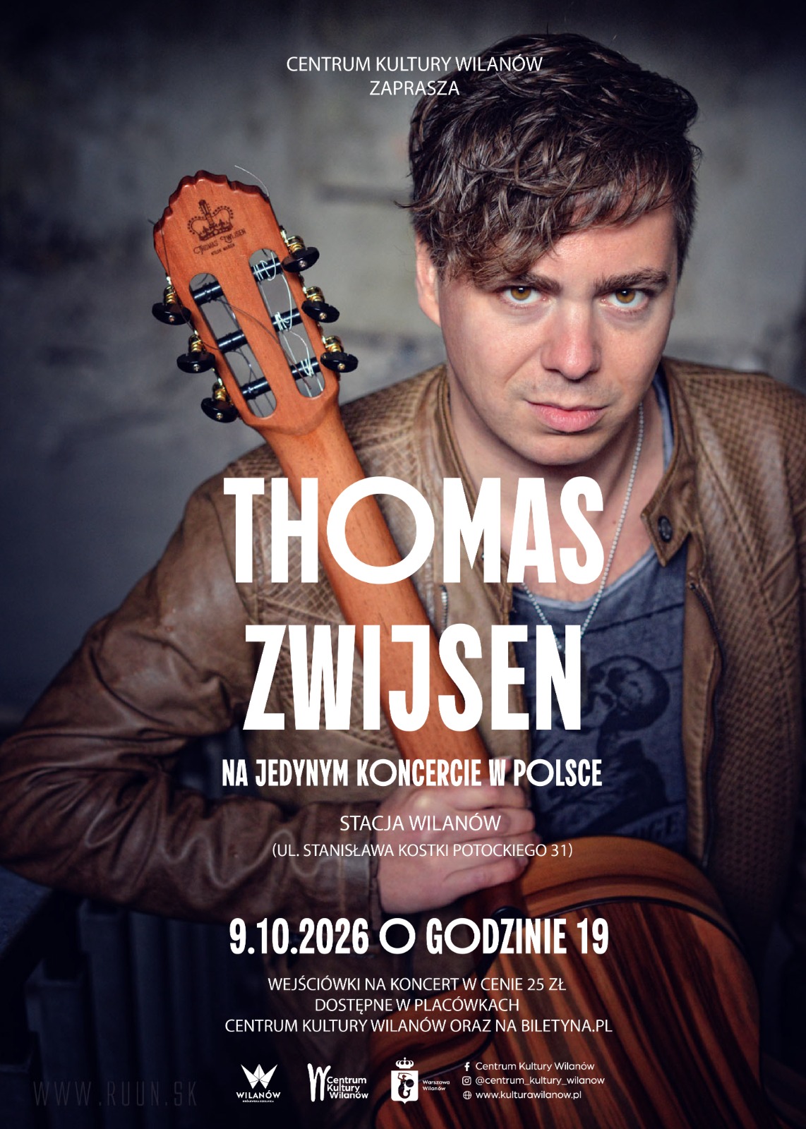Thomas Zwijsen na jedynym koncercie w Polsce!