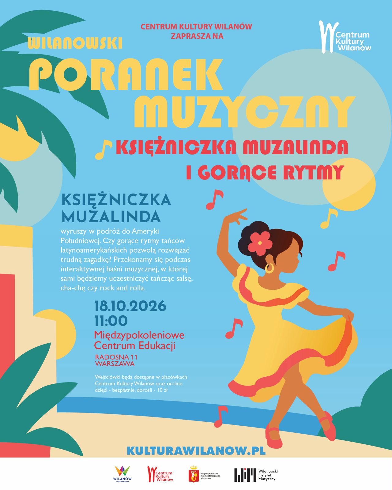 Wilanowski Poranek Muzyczny: Księżniczka Muzalinda i gorące rytmy