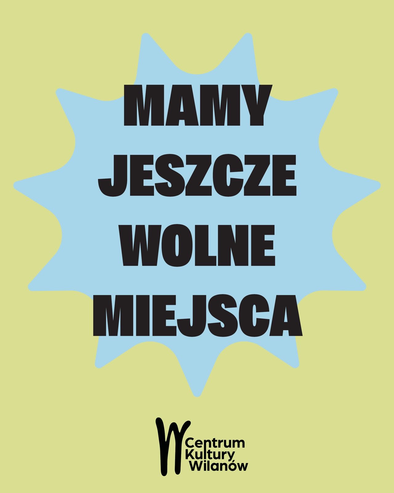 Mamy jeszcze wolne miejsca na zajęcia!