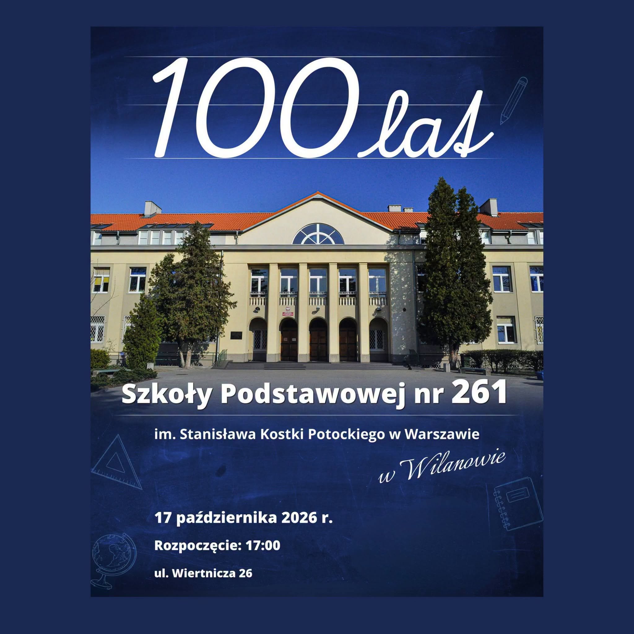 100-lecie Szkoły Podstawowej nr 261 im. Stanisława Kostki Potockiego