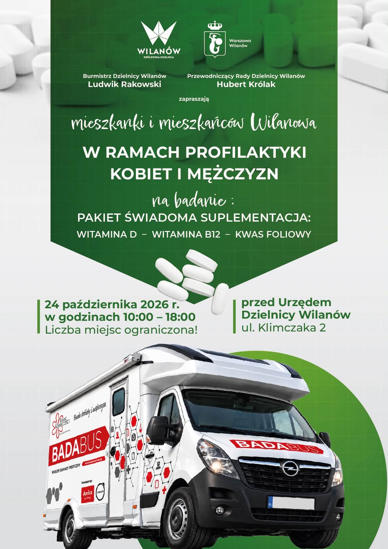 Bezpłatne badania profilaktyczne