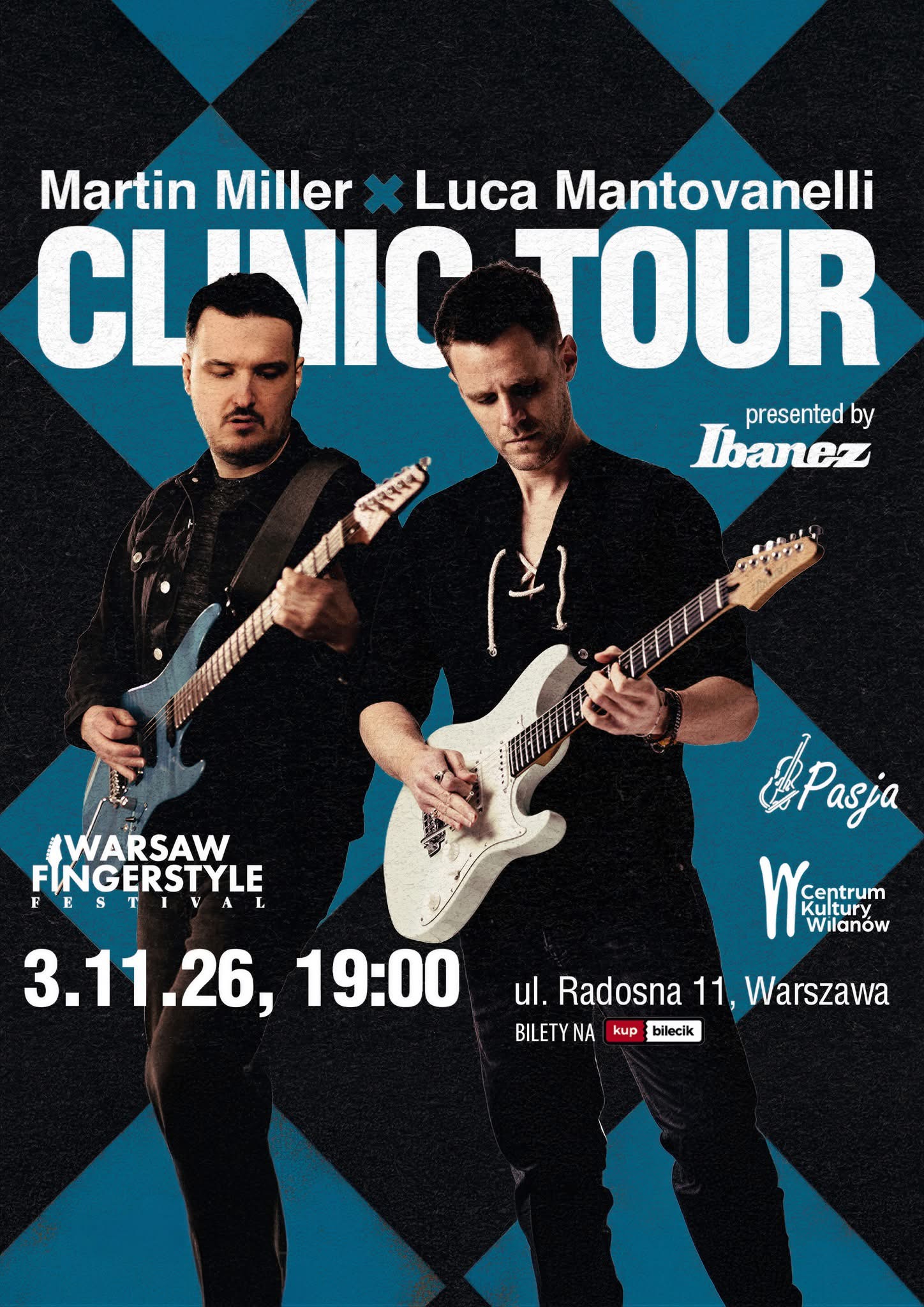 Luca Mantovanelli & Martin Miller – Guitar Clinic