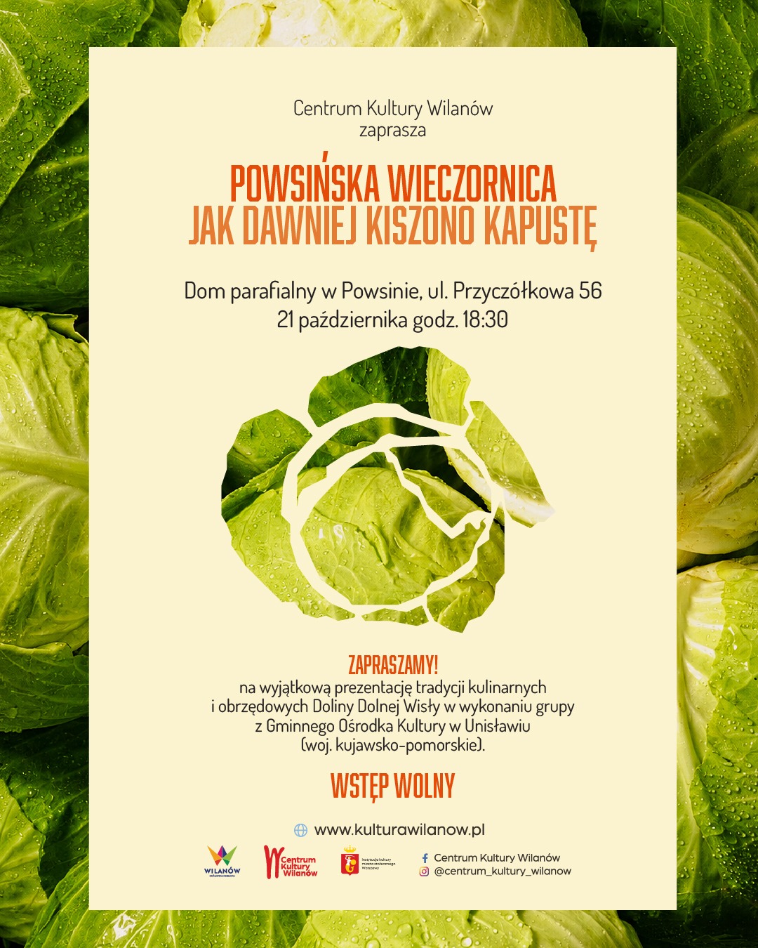 Powsińska wieczornica: Kiszenie Kapusty